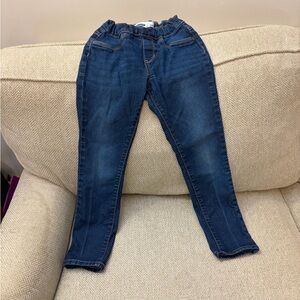 Old Navy Dark Blue Kids Stretch Elastic-Waist Jeans